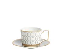 Wedgwood Taza de té con plato 250 ml Renaissance Gre