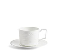 Wedgwood Taza de té con plato Intaglio 220 ml