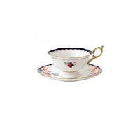 Wedgwood Taza de té pequeña y platillo Wonderlust jasmine bloom