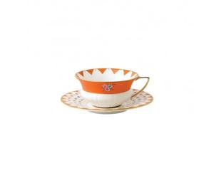 Wedgwood Taza de té y platillo Wonderlust peony diamond