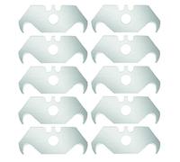 Wedo 0788101 Cuchillas en Forma de Gancho de Fabricadas en Acero al Carbono Sk5, Metálico