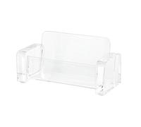 Wedo Cristallic - Soporte para tarjetas de visita acrílico, transparente