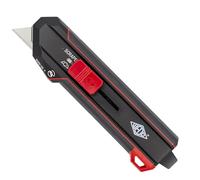 WEDO Cutter cuchillo y raspador 2 en 1, cuchillo premium con raspador integrado
