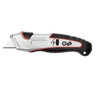 Wedo Safety Profi - Cúter con 5 cuchillas de recambio, color negro