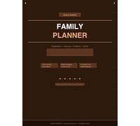 Weekly Family Organization Planner | Home & Harmony | 12 Month Undated | Family Schedule, Meal Planning, Habit Log: Complete family organizer for a ... - Organization, harmony and daily presence