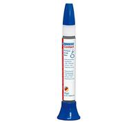 WEICON Contact VA 250 Black | 12 g | Adhesivo de Cianoacrilato | Resistente a altas temperaturas | Negro