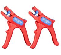 WEICON Set de 2 herramientas pelacables No. 6, aisladas 0,2-6,0 mm²