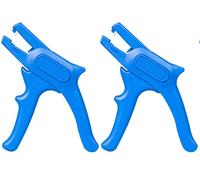 WEICON TOOLS No. 5 Classic - Juego de 2 pelacables automáticos para 0,2 - 6 mm², con cortador lateral