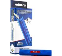 WEICON Pelador de cable coaxial No. 2 – Rango de trabajo 4,8-7,5 mm Ø