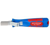 WEICON TOOLS Pelador de Cable No. 4-28 G | Rango de trabajo 4-28 mm Ø | Cuchilla recta