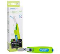 WEICON TOOLS Pelador de Cable No. 4-28 H Green Line | Materias primas sostenibles | Rango de trabajo 4-28 mm | in uchilla de gancho