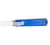 WEICON TOOLS Pelador de Cable No. C 4-28 | Rango de trabajo 4-28 mm Ø | Cuchilla de gancho con tapa protectora