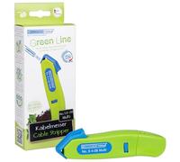 WEICON TOOLS Pelador de Cable No. S 4-28 Multi Green Line | Materias primas sostenibles | con función de pelado en la carcasa