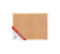 Weida | Tablero de Corcho Natural con Marco de Madera | Ultra Resistente | Ideal para Pared, Oficina o Casa | Tablero de corcho para notas, fotos y dibujos | Fácil de Instalar (40cm.60cm, Centímetros)