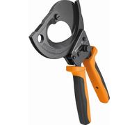 Weidmüller Cortador de cables KT 50 (hasta 52 mm de diámetro, con función de carraca, para aluminio y cobre, corte sin aplastamiento, longitud de 345 mm, herramienta para electricistas) 480762