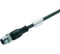 Weidmüller SAIL-M12G-5-3.0V - Cable de señal (3 m, M12, Macho, Negro, 158 g, 1 Pieza(s))