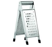 Weis Rallador Plegable, Acero Inoxidable, Plateado, 9 x 10 x 24 cm