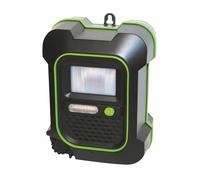 Weitech Ahuyentador de animales ultrasónico y flash para exterior