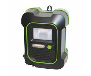 Weitech Ahuyentador de animales ultrasónico y flash para exterior