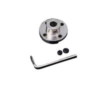 WEKONUMEX Acoplamiento de Brida para Eje, Acoplador de Brida rígida, Tornillos M4 del acoplador del Eje del Motor de diámetro Interior de 3-10mm(7mm)