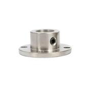 WEKONUMEX Acoplamiento de Brida para Eje, Brida rígida Que acopla el acoplador del Eje de guía del Motor de 2-14 mm for Paneles de Torno(7mm)