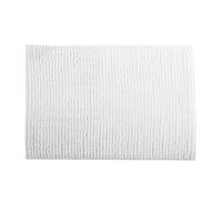 Well Home Alfombra de baño 'Oruga' en Microfibra, en Color Blanco, Dimensiones 60x90 cm