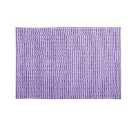 Well Home Alfombra de baño 'Oruga' en Microfibra, en Color Lavanda, Dimensiones 50x80 cm