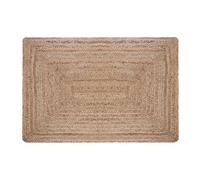 Wellhome - Alfombra de yute Historia Natural 60x90 cm