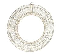 Well home anillo metálico luminoso con 1800 micro led blanco cálido 58x13x58cm 14 cm