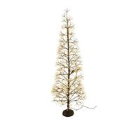 Well home árbol de navidad con 1600 leds en blanco cálido 150cm