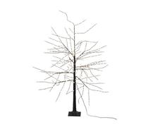 Well home árbol decorativo con 600 led blancos cálidos - 150cm de alto 7 cm