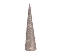 Well home arbol en forma de cono con 40 luces led blanco cálido 76,5x20x20cm