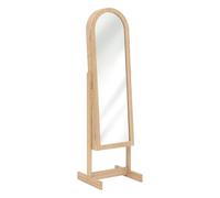 Well Home Armario Joyero con espejo 'Soleya' en madera natural H.145cm