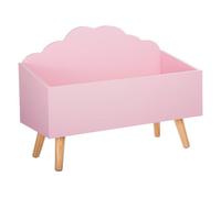 Well home - baúl infantil "cloud" rosa.