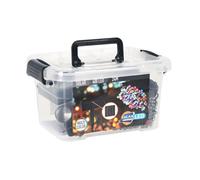 Well home cadena de luz led solar multicolor con 400 leds y panel solar policristalino 20 cm