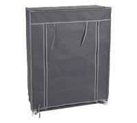 Well Home Caja de almacenaje en poliéster color gris 60x30x80cm