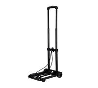 Well home carrito de soporte en acero y pp con correa en color negro 23 cm