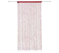 Well Home Cortina de Hilos 90x200cm en color Blanco Ligera y Moderna Red 90 x 200 cm
