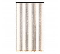 Well Home Cortinas ''Be Garden'' de Abalorios para Puertas 175x90cm, Decorativas de Paso con Cuentas, Set DE 2