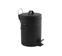 Well Home Cubo de basura con pedal Bkstreet 3 litros en color negro