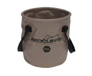 Well home cubo plegable con asas redondas ø24x25cm de 10l