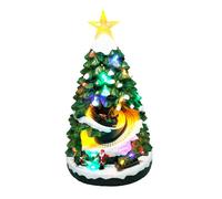 Well home decoración árbol navideño con luces led y movimiento 21x22,5x38,8cn 10 cm