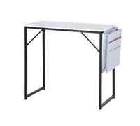Well Home Escritorio con Portadocumentos en Blanco Roto H.74cm