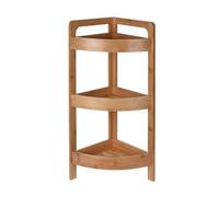 Well Home Estantería de Baño con 3 estantes en Bambú H.61cm
