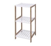 Well home estantería de baño con 3 estantes en mdf 34 cm