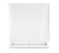 Well home estor enrollable opaco liso - blanco roto, 180 x 150cm (ancho x largo)/tamaño de la tela 177 x 145cm