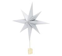 Well home estrella de papel para árbol de navidad (30 cm)
