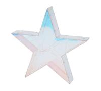 Well home estrella luminosa con 40 luces led frios en colores del arco iris 30x5x28,5cm