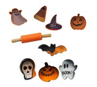 Well Home Juego de 2 Cortadores para reposteria de Halloween: 1 set de 4pzs + 1 set de 6pzs Pk 8636