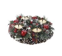 Well Home Juego de 9 Decoraciones para Árbol de Navidad en Papel Panal de Abeja - Formas variadas en color Rosa W h15745 27 x 27 x 8
